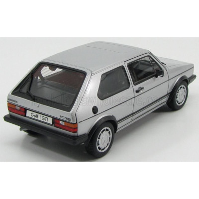 WELLY VOLKSWAGEN GOLF I GTI PIRELLI 2-DOOR 1983 - SILVER 1/18