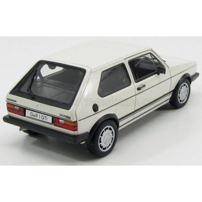 WELLY VOLKSWAGEN GOLF I GTI PIRELLI 2-DOOR 1983 - WHITE 1/18