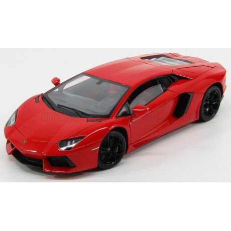 WELLY LAMBORGHINI AVENTADOR LP700-4 2011 - ARANCIO ARGOS - ORANGE MET 1/18