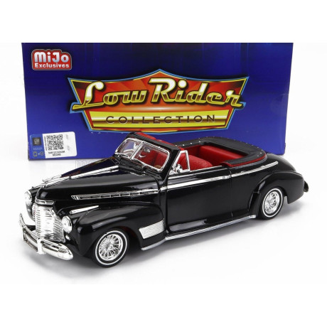 WELLY CHEVROLET SPECIAL DE LUXE CABRIOLET OPEN LOW RIDER 1941 - BLACK 1/24