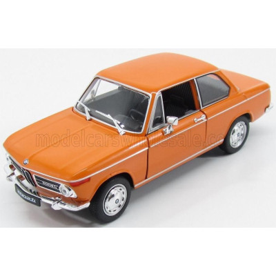 WELLY BMW 2002Ti 2-DOORS 1966 - ORANGE 1/24