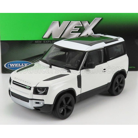 WELLY LAND ROVER NEW DEFENDER 90 2020 - WHITE BLACK 1/26