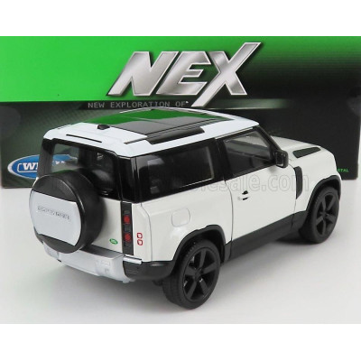 WELLY LAND ROVER NEW DEFENDER 90 2020 - WHITE BLACK 1/26