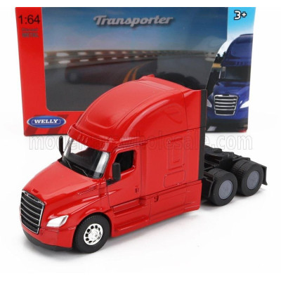 WELLY FREIGHTLINER CASCADIA TRACTOR TRUCK 3-ASSI 2015 - RED 1/64