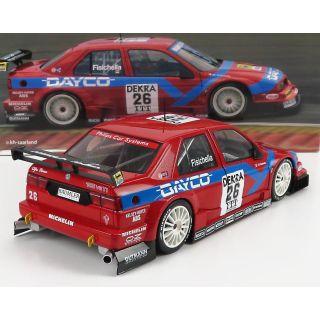 WERK83 ALFA ROMEO 155 V6 TI TEAM ALFA CORSE N 26 DTM ITC 1995 GIANCARLO FISICHELLA - RED BLUE 1/18