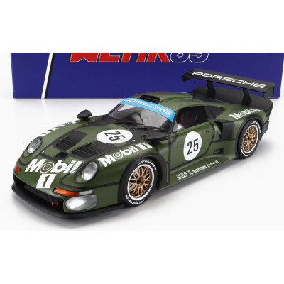 WERK83 PORSCHE 911 GT1 3.2L TURBO TEAM PORSCHE AG MOBIL1 N 25 PRE QUALIFYING 2nd 24h LE MANS 1996 THIERRY BOUTSEN - HANS JOACHIM