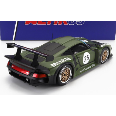 WERK83 PORSCHE 911 GT1 3.2L TURBO TEAM PORSCHE AG MOBIL1 N 25 PRE QUALIFYING 2nd 24h LE MANS 1996 THIERRY BOUTSEN - HANS JOACHIM