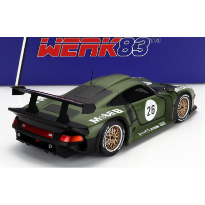 WERK83 PORSCHE 911 GT1 3.2L TURBO  TEAM PORSCHE AG MOBIL1 N 26 PRE QUALIFYING 24h LE MANS 1996 Y.DALMAS - H.J.STUCK - K.WENDLING