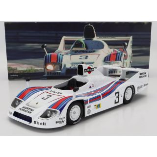 WERK83 PORSCHE 936/77 TEAM MARTINI RACING PORSCHE SYSTEM N 3 24h LE MANS 1977 J.ICKX - H.PESCAROLO - WHITE RED BLUE 1/18