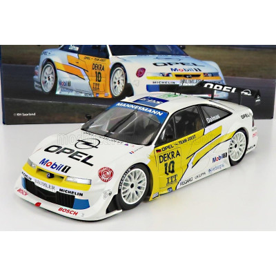 WERK83 OPEL CALIBRA V6 4X4 OPEL TEAM JOEST N 10 ITC 1995 YANNICK DALMAS - WHITE YELLOW 1/18