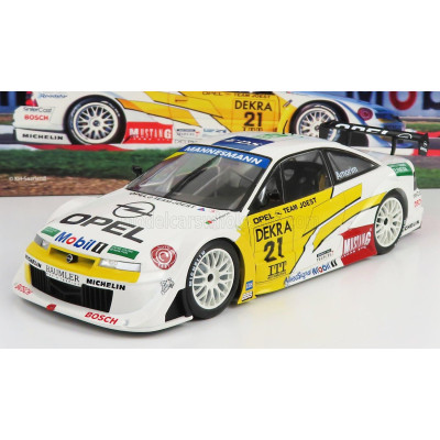 WERK83 OPEL CALIBRA V6 4X4 OPEL TEAM JOEST N 21 DTM ITC 1995 NI AMORIN - WHITE YELLOW 1/18