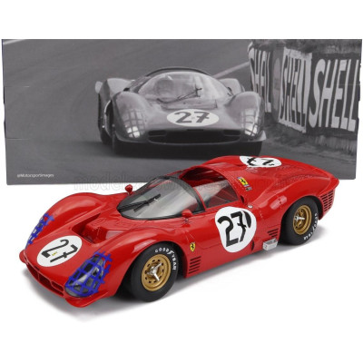 WERK83 FERRARI 330 P3 4.0L V12 SPIDER TEAM N.A.R.T. NORTH AMERICAN RACING N 27 24h LE MANS 1966 PEDRO RODRIGUEZ - RICHIE GINTHER