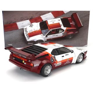WERK83 BMW M1 M88 3.5L N 61 PROCAR SERIES MONACO RACE 1980 WALTER BRUN - RED WHITE 1/18