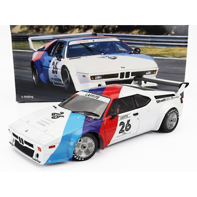 WERK83 BMW M1 M88 3.5L TEAM BMW MOTORSPORT N 26 PROCAR SERIES 1979 JACQUES LAFFITE - WHITE BLUE RED 1/18