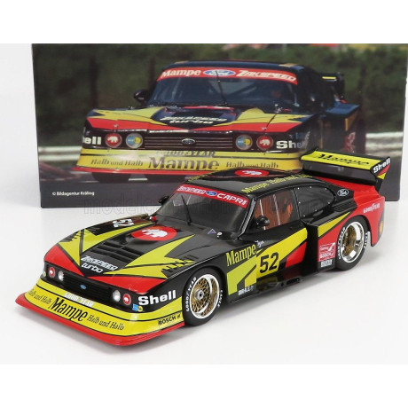 WERK83 FORD ENGLAND CAPRI TURBO ZAKSPEED Gr.5 MAMPE N 52 DRM 1978 HANS HEYER - BLACK YELLOW RED 1/18