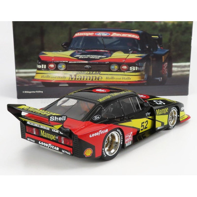 WERK83 FORD ENGLAND CAPRI TURBO ZAKSPEED Gr.5 MAMPE N 52 DRM 1978 HANS HEYER - BLACK YELLOW RED 1/18