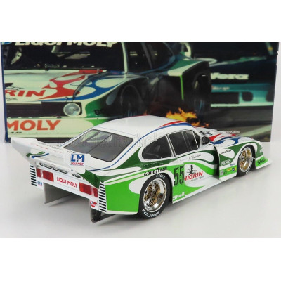WERK83 FORD ENGLAND CAPRI TURBO Gr.5 TEAM LIQUI MOLY N 55 DRM 1981 MANFRED WINKELHOCK - WHITE GREEN 1/18
