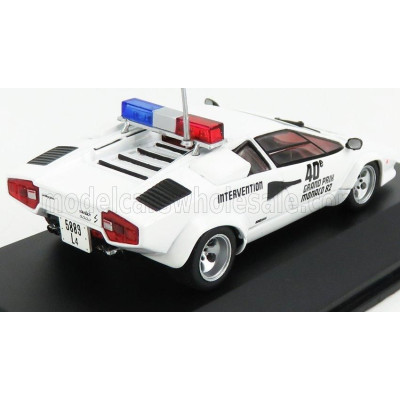 WERK83 LAMBORGHINI COUNTACH 5000S SAFETY CAR F1 GP MONACO 1982 - WHITE 1/43