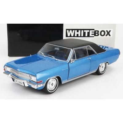 WHITEBOX OPEL DIPLOMAT A V8 COUPE 1965 - LIGHT BLUE BLACK 1/24