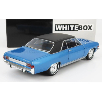 WHITEBOX OPEL DIPLOMAT A V8 COUPE 1965 - LIGHT BLUE BLACK 1/24