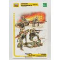ZVEZDA FIGURES GERMAN SOLDIERS STURMPIONIERE 1940 -  1/35