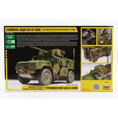 ZVEZDA KAMAZ TYPHOON VDV 4x4 K-4386 MILITARY 2010 1/35
