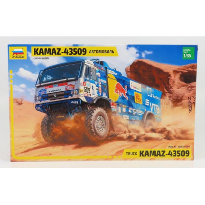 ZVEZDA KAMAZ 43509 TRUCK N 509 RALLY DAKAR 2022 ANDREY KARGINOV - ANDREY MOKEEV 1/35
