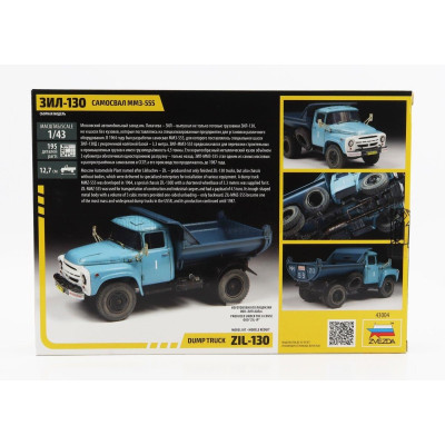 ZVEZDA ZIL 130 TRUCK CASSONE RIBALTABILE 1964 1/43