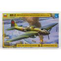 ZVEZDA ILIUSHIN IL-2 SHTURMOVIK SOVIET AIRCRAFT AIRPLANE MILITARY 1943 1/48