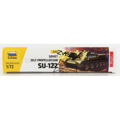 ZVEZDA UZTM SU-122 MILITARY TANK 1944 1/72