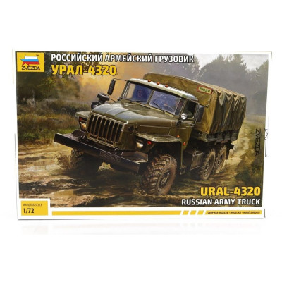 ZVEZDA URAL 4320 RUSSIAN TRUCK MILITARY 1/72