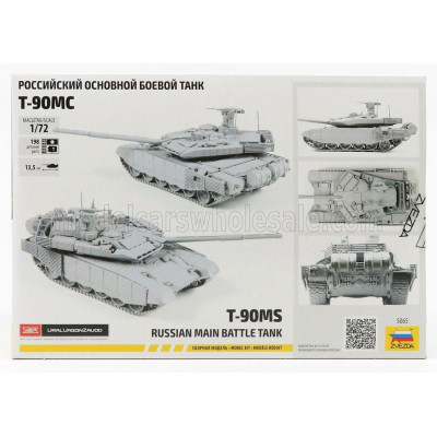 ZVEZDA TANK T90MS RUSSIAN MAIN BATTLE TANK 1/72