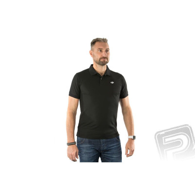 DJI Black POLO-Shirt(XXXL)