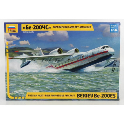 ZVEZDA BERIEV BE-200ES IDROVOLANTE EMERGENCY RUSSIAN AIRPLANE 2003 1/144