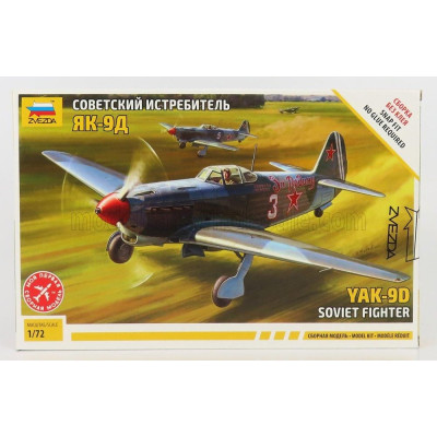 ZVEZDA YAKOVLEV YAK-9D MILITARY SOVIET FIGHTER 1/72