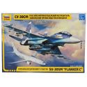 ZVEZDA SUKHOI SU-30SM FLANKER C AIRCRAFT - CACCIA BOMBARDIERE - MILITARY 1/72