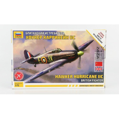 ZVEZDA HAWKER HURRICANE IIC AIRPLANE MILITARY 1941 1/72