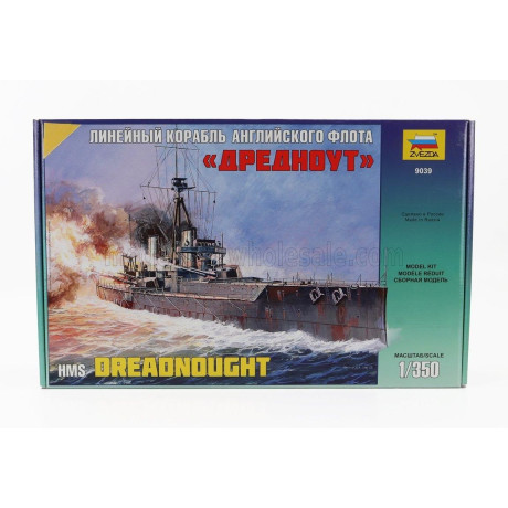 ZVEZDA HMS BATTLESHIP DREADNOUGHT 1906 1/350