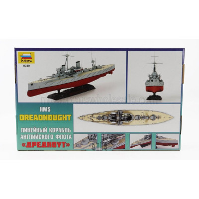 ZVEZDA HMS BATTLESHIP DREADNOUGHT 1906 1/350