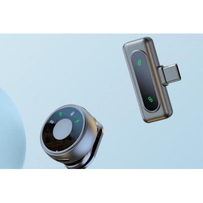 Type-C Omnidirectional Magnetic 2.4GHz Wireless Lavalier Microphone (With Battery)