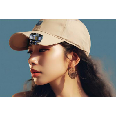 2in1 Lightning Omnidirectional Magnetic 2.4GHz Wireless Lavalier Microphone with Charging