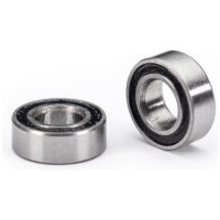 Traxxas golyóscsapágy, belső átmérője 3,5 mm, külső átmérője 7 mm, szélessége 2,5 mm, kétoldalas fekete gumitömítéssel. A csomagban 2 db csapágy található. Cserealkatrész a TRX-4M portál tengelyekhez.