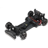 Speciálisan tervezett alváz RWD / 2WD drifthez, műanyag alvázlemezekkel. Alvázkészlet elektronika, kerekek és karosszéria nélkül.