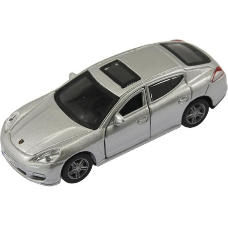 Maisto Porsche Panamera Turbo 1:43 stříbrná metalíza