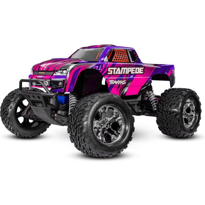 Traxxas Stampede 1:10 HD RTR růžový