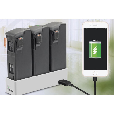 DJI Avata 2 - 3v1 dvoucestný nabíjecí hub