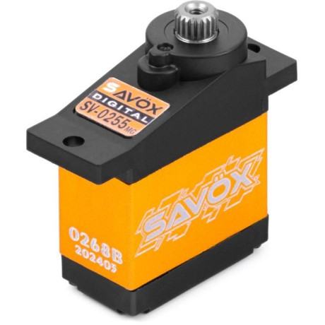 SV-0255MG+ HiVolt Digitální servo (4,5 kg-0,13s/60°)