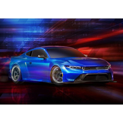 Traxxas 4-Tec Drift Ford Mustang 1:10 RTR černý