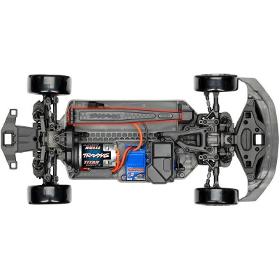 Traxxas 4-Tec Drift Ford Mustang 1:10 RTR zelený