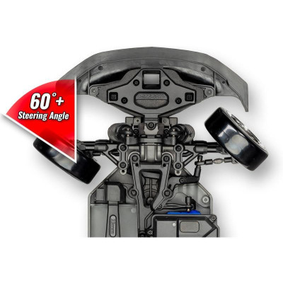 Traxxas 4-Tec Drift Ford Mustang 1:10 RTR červený